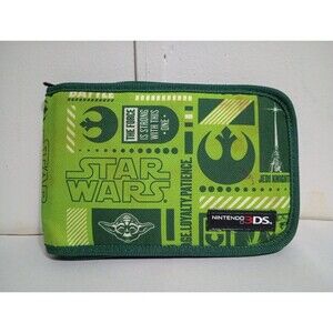 Star Wars Nintendo 3DS Canvas Soft Case Zip Green